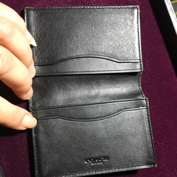 Coach bi-fold/bifold wallet - Picture 3 of 8